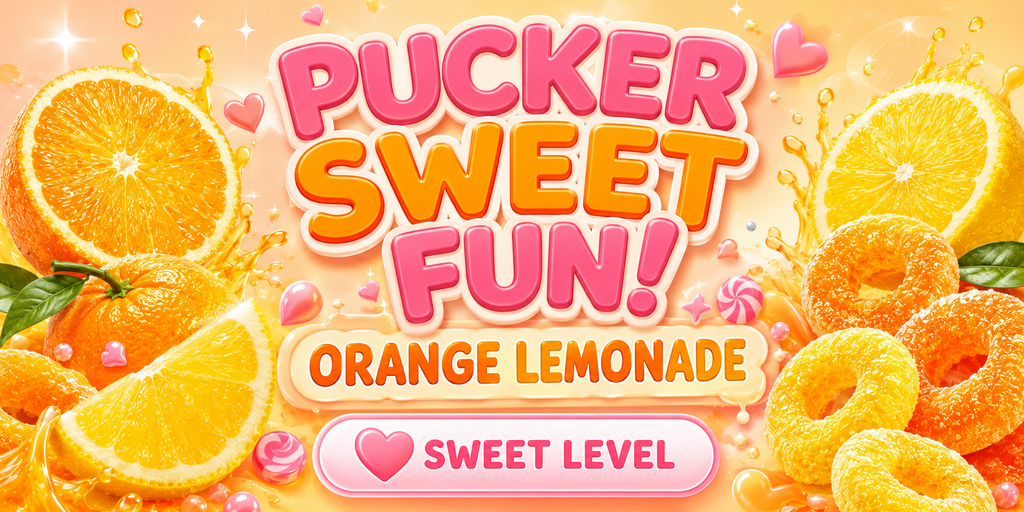Orange Lemonade Pucker Sweet – Citrus Sweet & Just a Little Pucker!