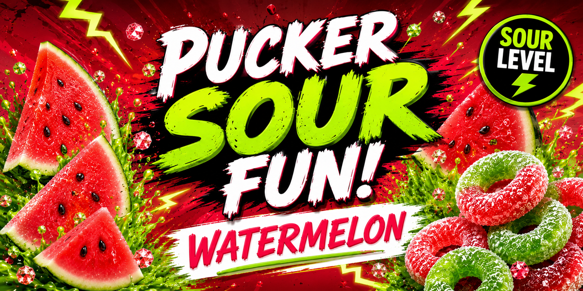 Watermelon Pucker Sour – Juicy, Tangy & Seriously Sour!