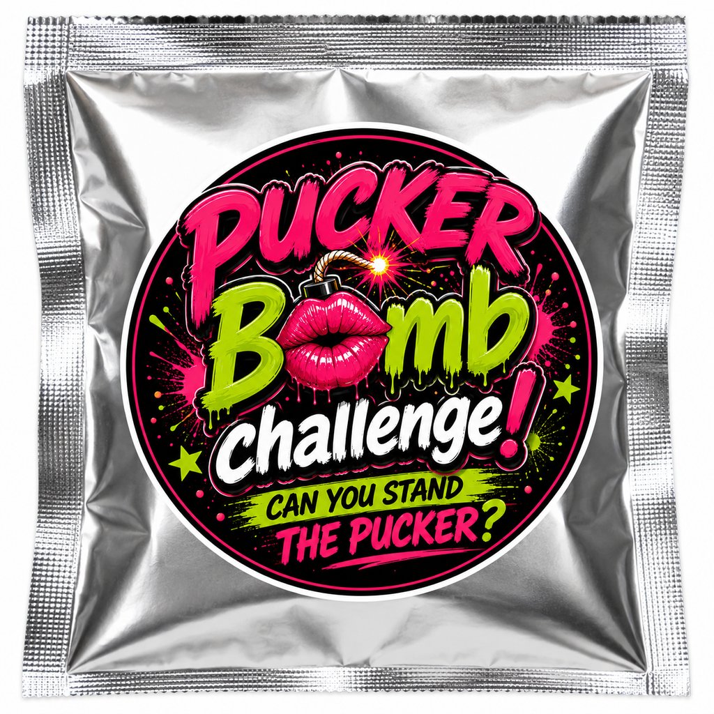 Orange Lemonade Extreme Sour Candy Kit